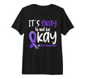 Its Okay To Not Be Okay Stress Awareness T-Shirt - Unique Graphic Unisex - T-Shirt, Sweatshirt, Hoodie