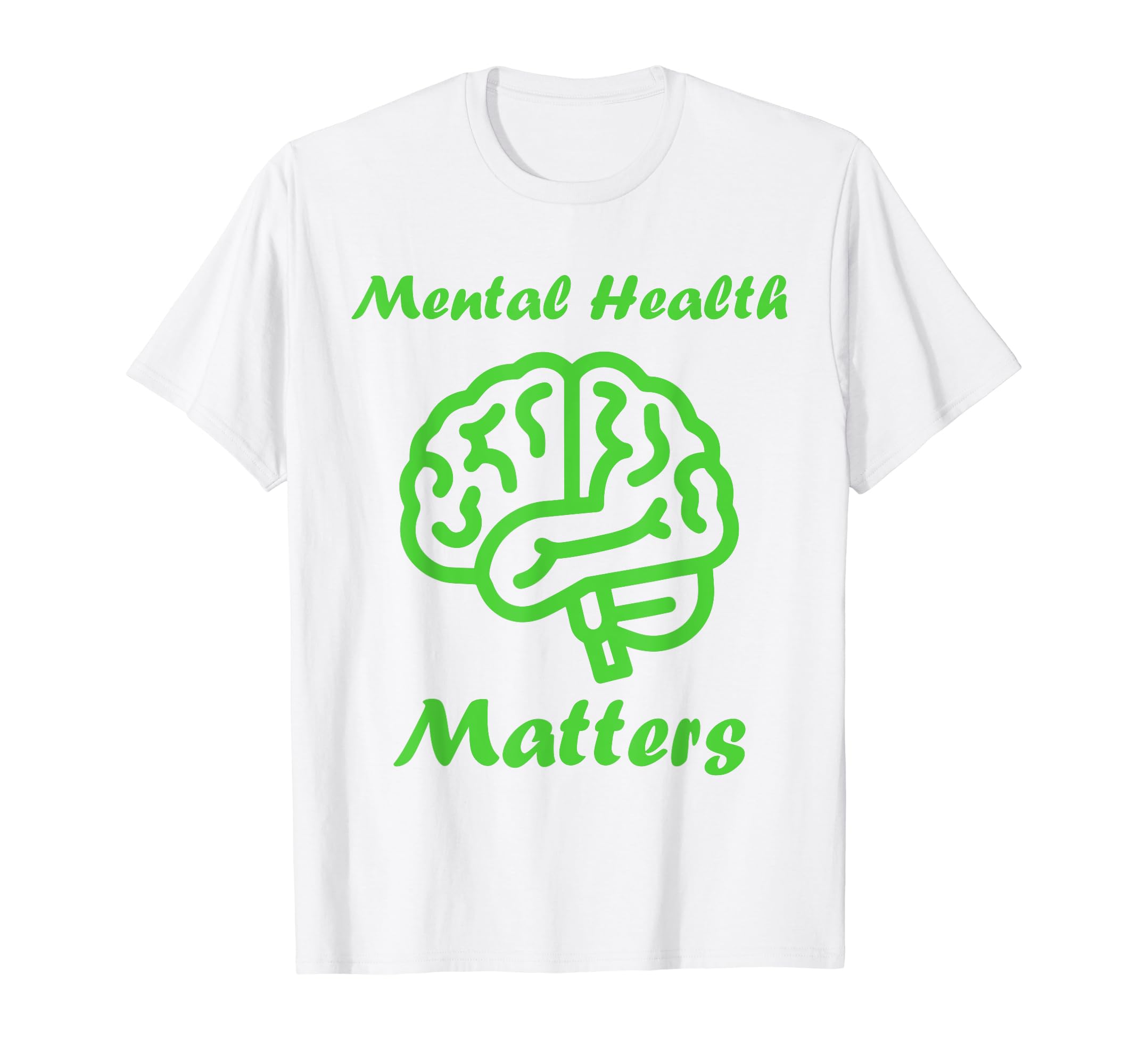 Simple Support Brain Illness Mental T-Shirt - Streetwear Style Unisex - T-Shirt, Sweatshirt, Hoodie