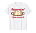 Introverted Mama Book Club Bookish T-Shirt - Graphic Print Unisex - T-Shirt, Sweatshirt, Hoodie