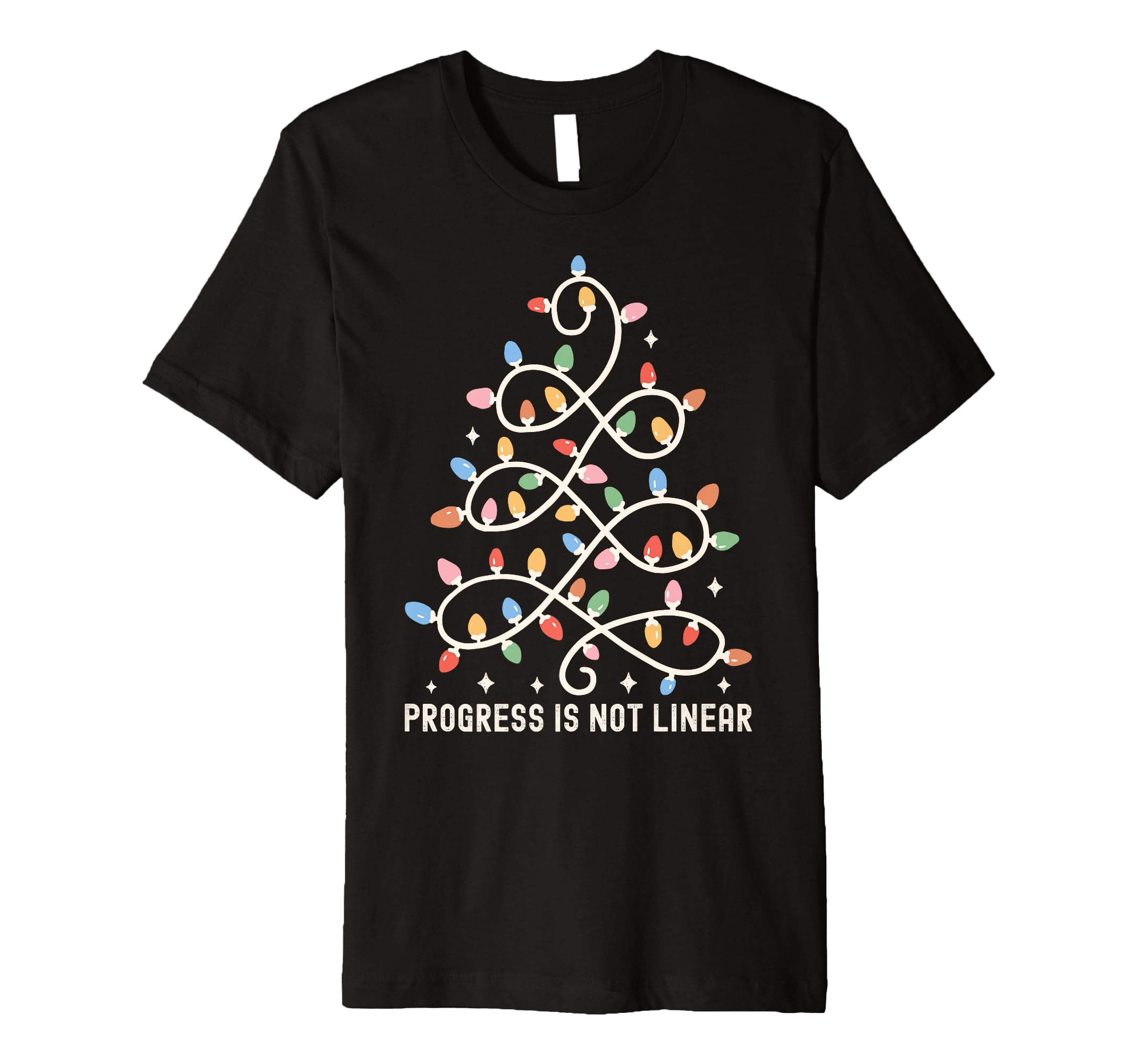 Progress Is Not Linear Special Ed T-Shirt - Aesthetic Graphic for Adults - T-Shirt, Sweatshirt, Hoodie