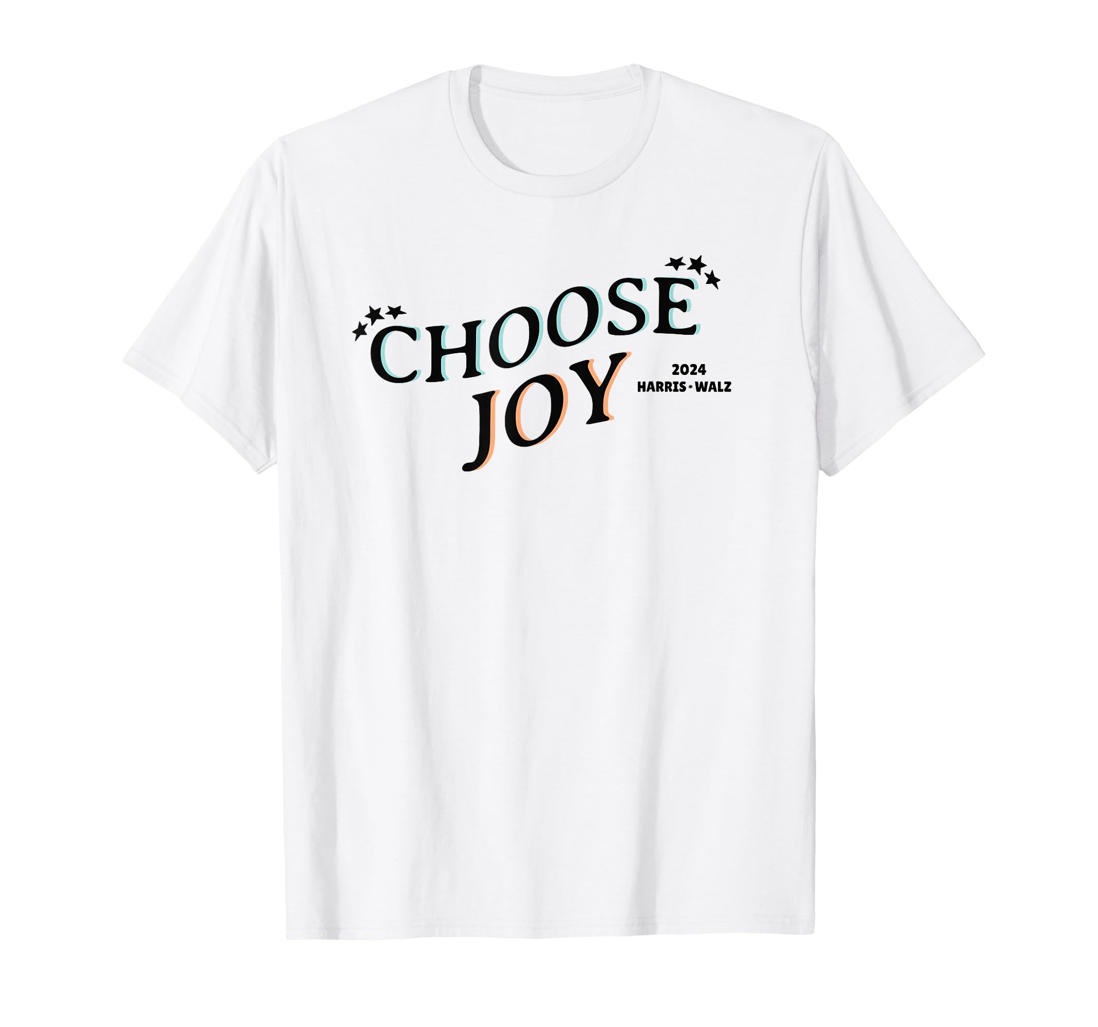 Choose Joy President Kamala Harris Tim T-Shirt - Novelty Apparel Unisex - T-Shirt, Sweatshirt, Hoodie
