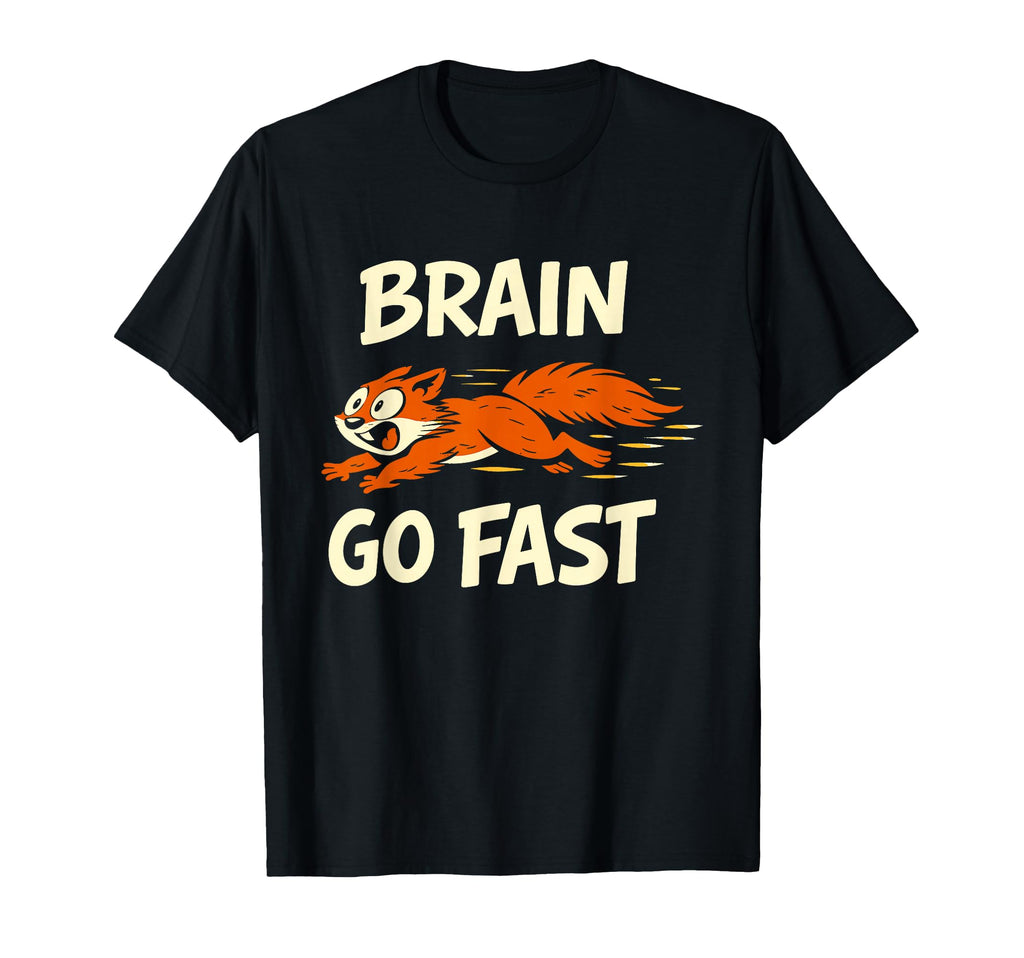 Funny Squirrel Chaotic Energy T-Shirt - Custom Art Print for Adults - T-Shirt, Sweatshirt, Hoodie