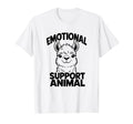 Funny Emotional Support Animal Llama T-Shirt - Fun Novelty Design Unisex - T-Shirt, Sweatshirt, Hoodie