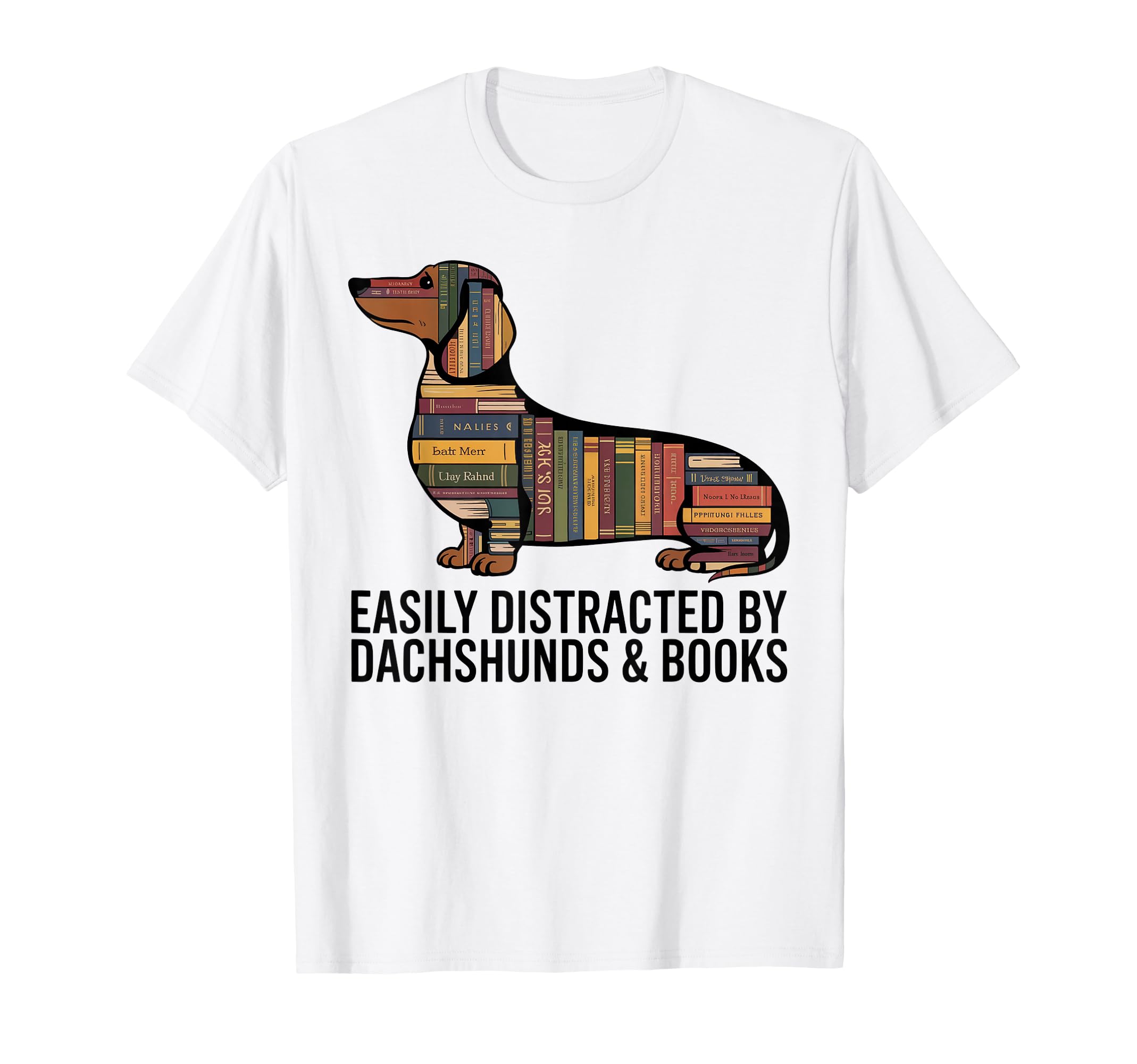 Dachshund Dog Womens Dachshund Decor T-Shirt - Minimalist Print for Adults - T-Shirt, Sweatshirt, Hoodie