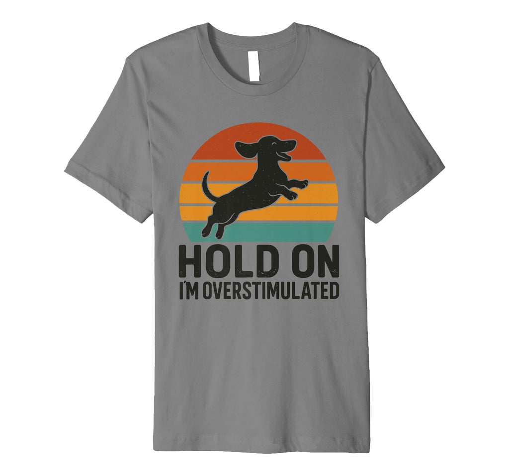Dachshund Wiener Dog Lover Sunset T-Shirt - Unique Graphic Men Women - T-Shirt, Sweatshirt, Hoodie