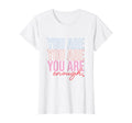 Groovy Self Love You Are Enough T-Shirt - Custom Art Print for Adults - T-Shirt, Sweatshirt, Hoodie