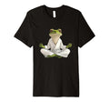 Zen Frog Meditation Art Yoga And T-Shirt - Streetwear Style for Adults - T-Shirt, Sweatshirt, Hoodie