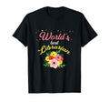 Worlds Best Librarian Books Reading T-Shirt - Unique Graphic Men Women - T-Shirt, Sweatshirt, Hoodie