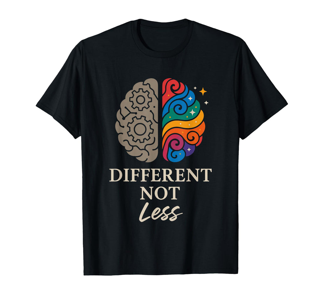 Neurodivergent Pride Adhd Autism T-Shirt - Minimalist Print Unisex - T-Shirt, Sweatshirt, Hoodie