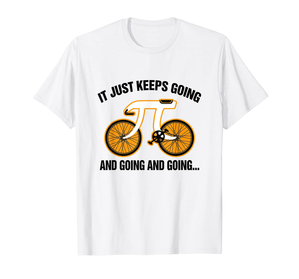 It Just Keeps Going Going Funny Pi T-Shirt - Aesthetic Graphic Unisex - T-Shirt, Sweatshirt, Hoodie
