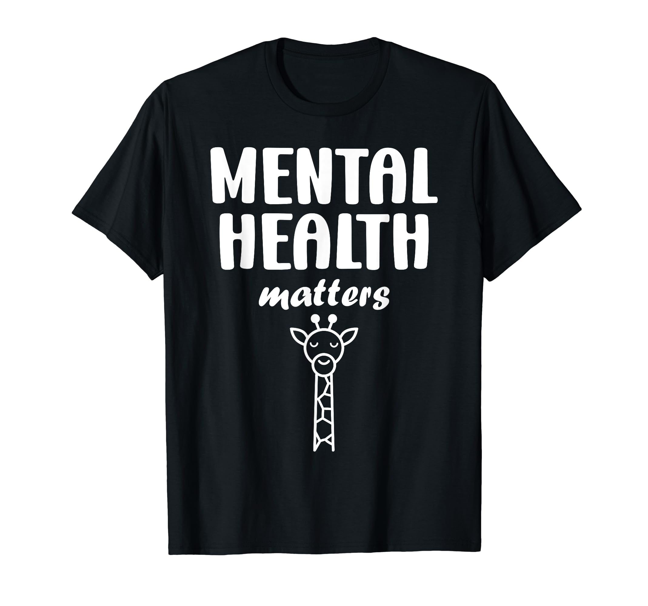 Animal Brain Illness Girafe Mental T-Shirt - Custom Art Print for Adults - T-Shirt, Sweatshirt, Hoodie