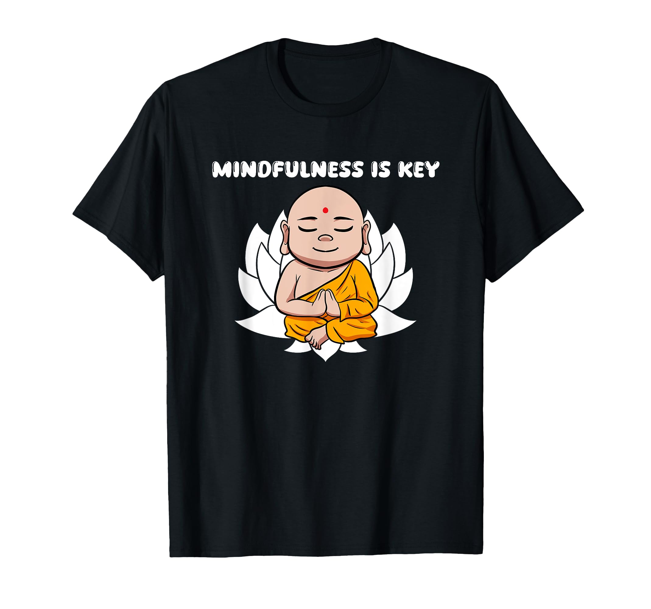 Buddhist Buddhism Zen Monk Meditation T-Shirt - Minimalist Print Unisex - T-Shirt, Sweatshirt, Hoodie