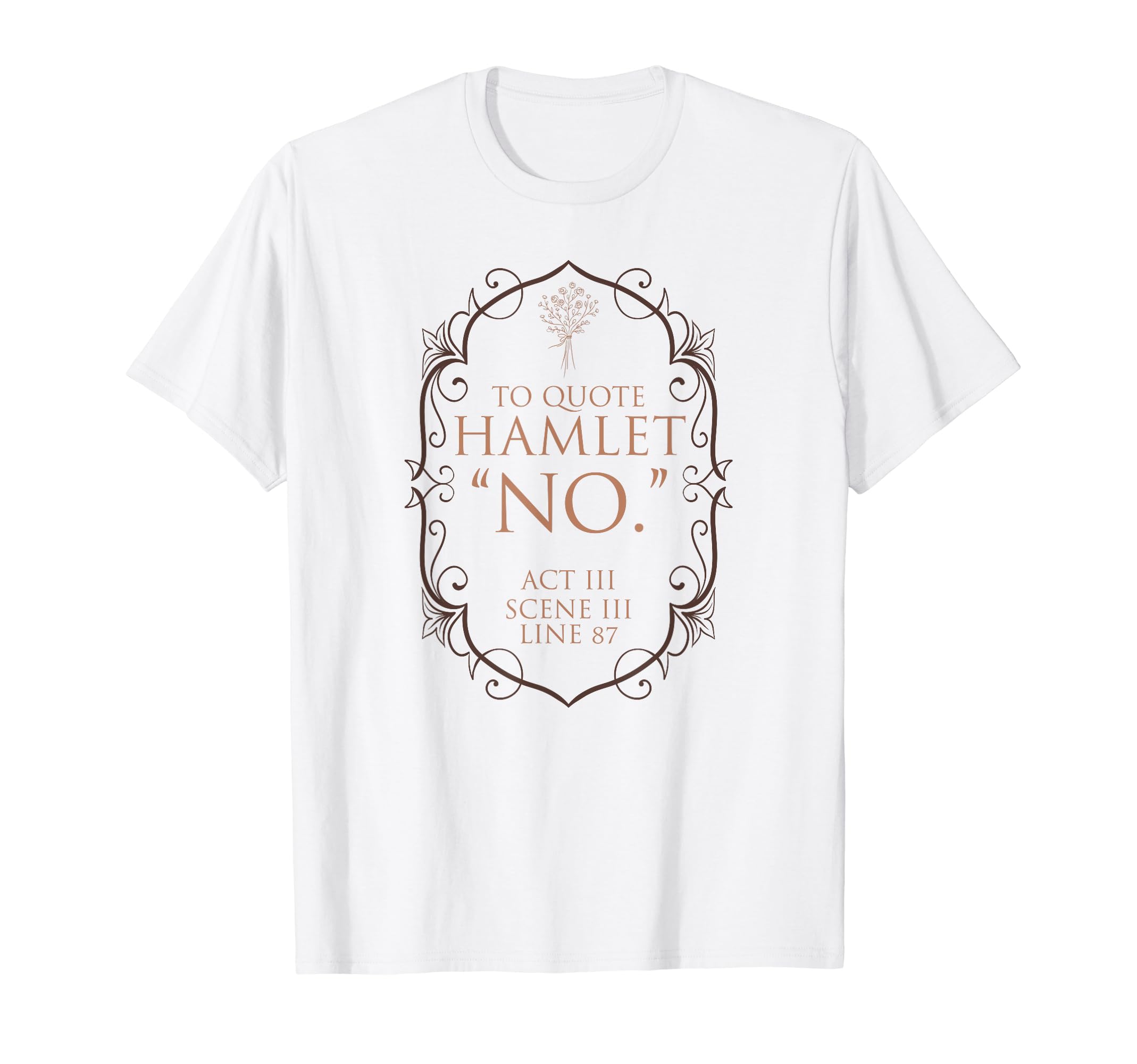 Shakespeare Renaissance Poet Gift T-Shirt - Minimalist Print Men Women - T-Shirt, Sweatshirt, Hoodie