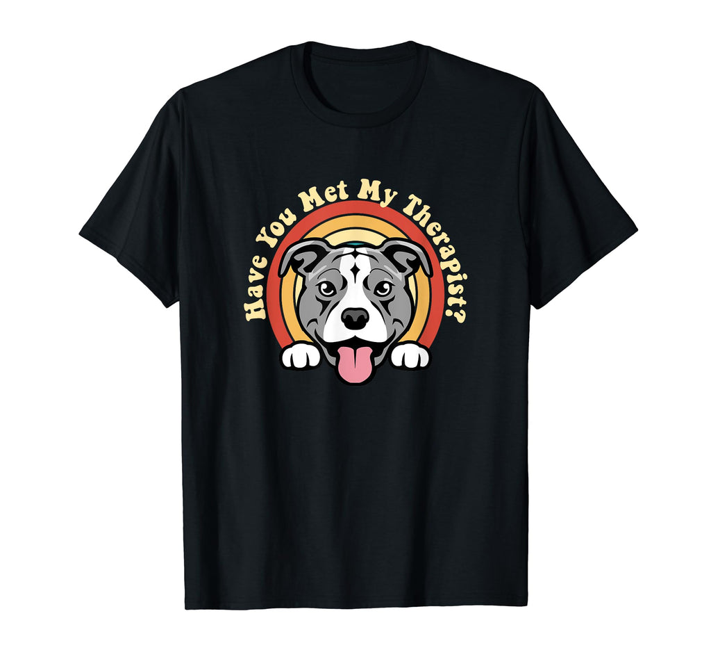 Emotional Support Therapy Dog American T-Shirt - Graphic Print for Adults - T-Shirt, Sweatshirt, Hoodie