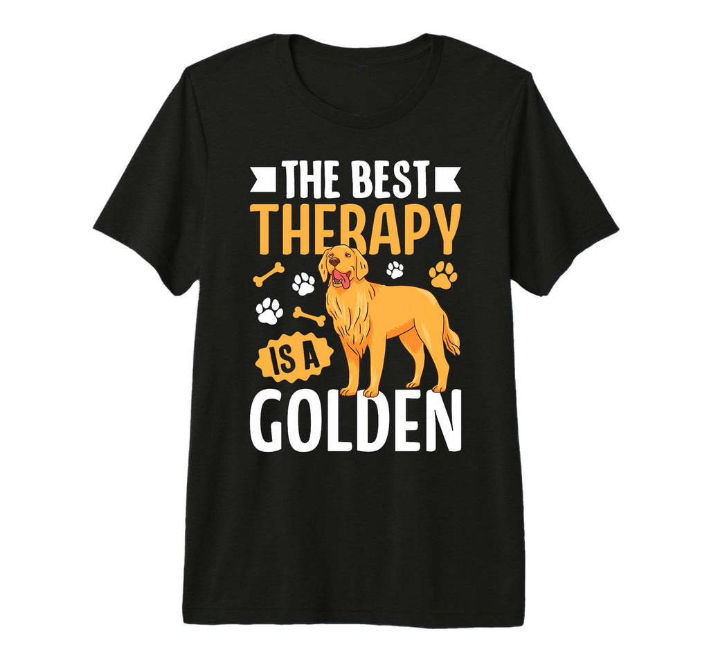Best Therapy Is Golden Tri Blend T-Shirt - Streetwear Style Men Women - T-Shirt, Sweatshirt, Hoodie