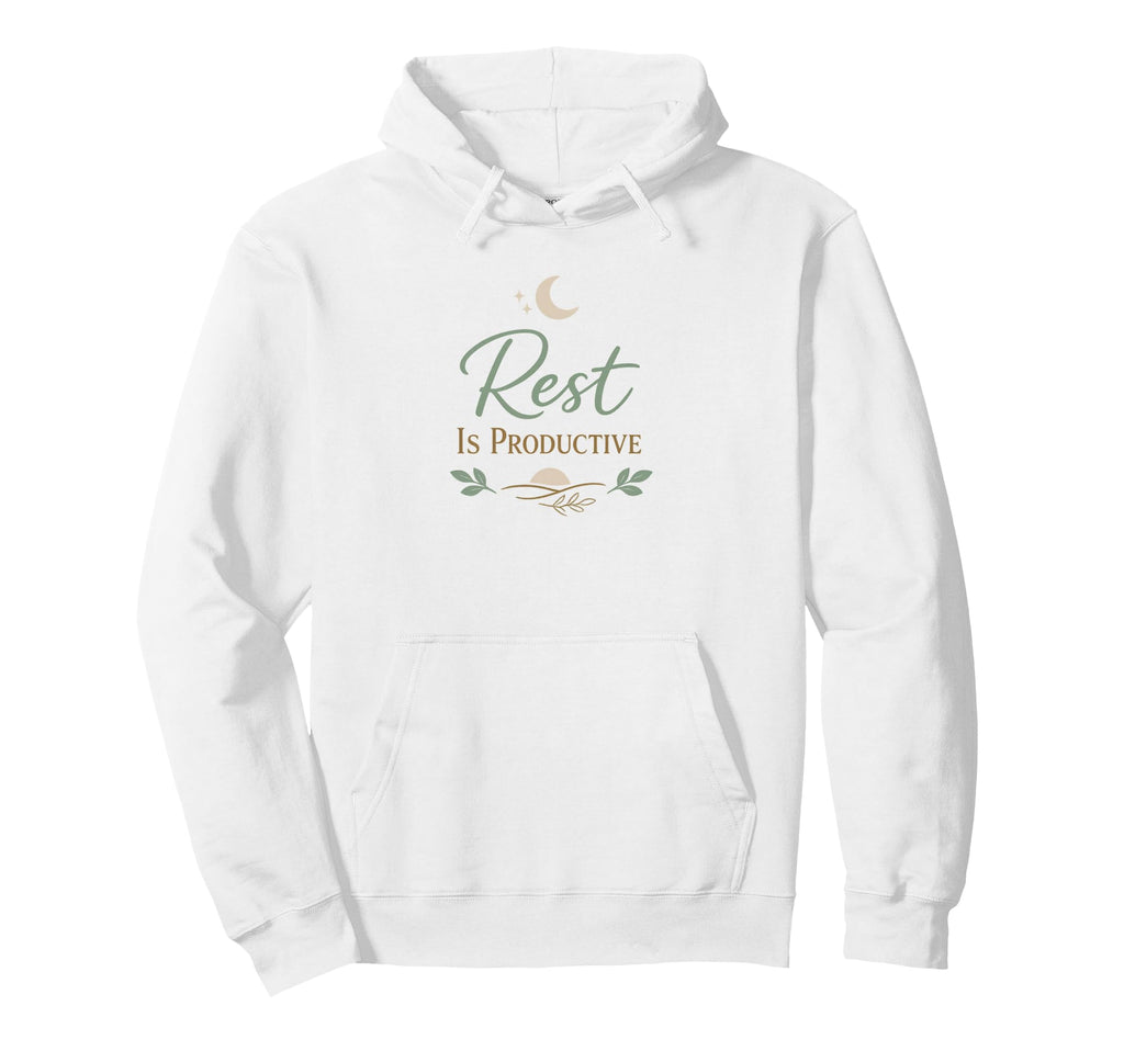 Self Care Mental Wellness Inspirational Hoodie - Minimalist Print Unisex - T-Shirt, Sweatshirt, Hoodie