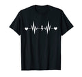 Mental Health Heartbeat Ekg Mental T-Shirt - Custom Art Print Men Women - T-Shirt, Sweatshirt, Hoodie