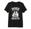 Dogs Are My Mental Health Puppy T-Shirt - Casual Everyday Wear Men Women - T-Shirt, Sweatshirt, Hoodie