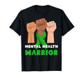 Mental Health Awareness Green Ribbon T-Shirt - Minimalist Print Unisex - T-Shirt, Sweatshirt, Hoodie