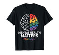 Mental Health Matters End Stigma T-Shirt - Novelty Apparel Unisex - T-Shirt, Sweatshirt, Hoodie