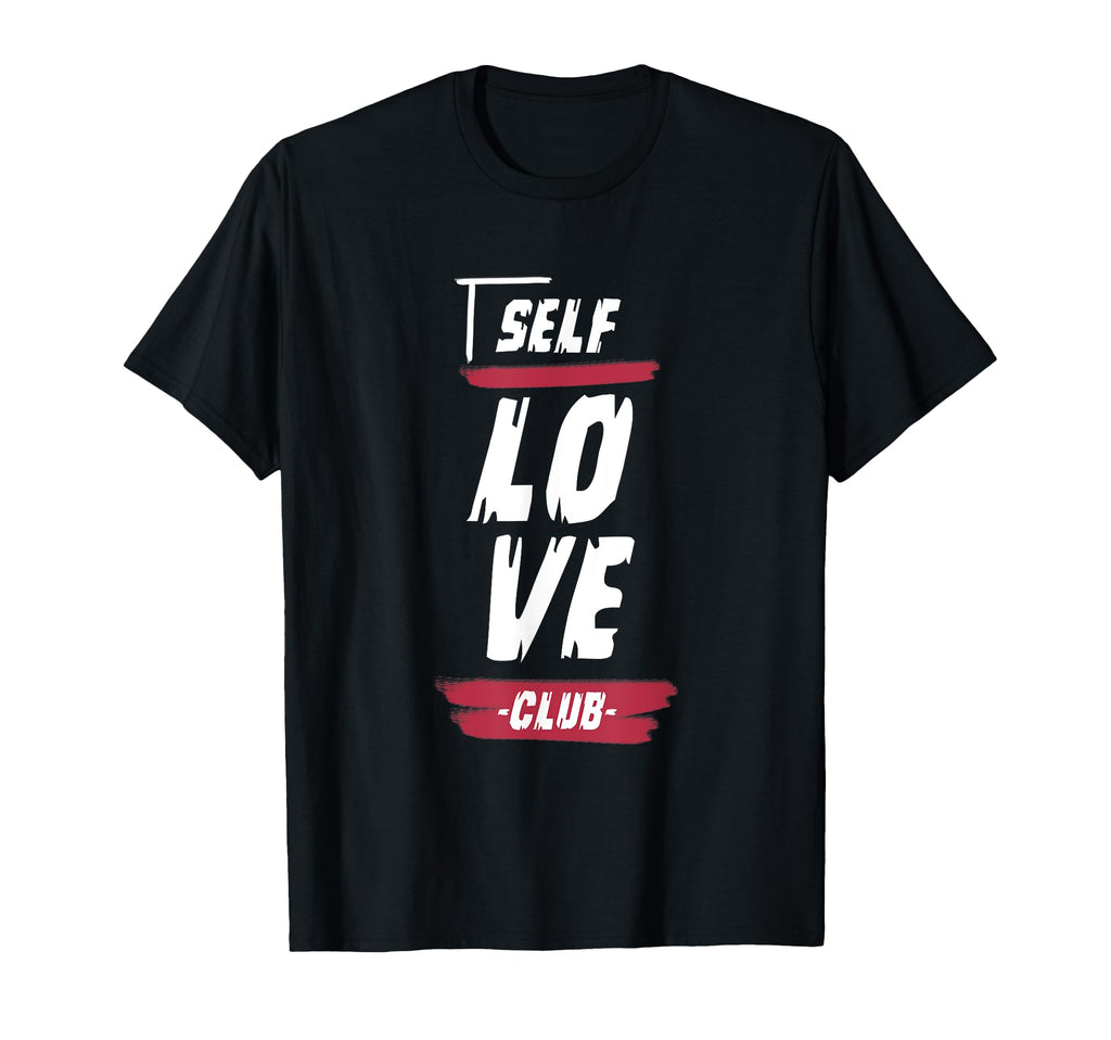 Self Love Club Lovely Red And White T-Shirt - Unique Graphic Unisex - T-Shirt, Sweatshirt, Hoodie