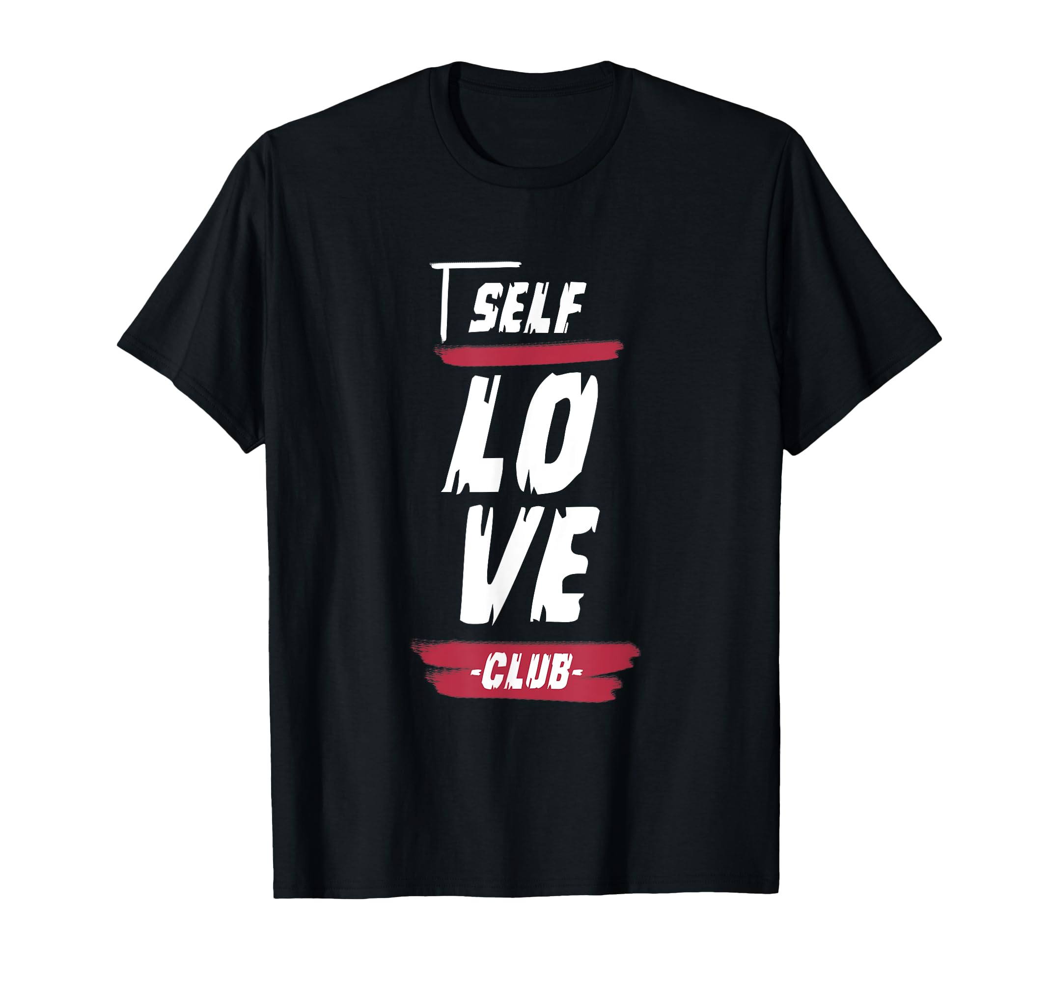 Self Love Club Lovely Red And White T-Shirt - Unique Graphic Unisex - T-Shirt, Sweatshirt, Hoodie