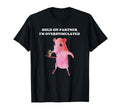 Hold Partner Im Overstimulated Funny Rat T-Shirt - Novelty Apparel Unisex - T-Shirt, Sweatshirt, Hoodie