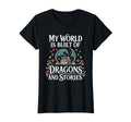 Fantasy Book Lover Magic And Books T-Shirt - Streetwear Style for Adults - T-Shirt, Sweatshirt, Hoodie