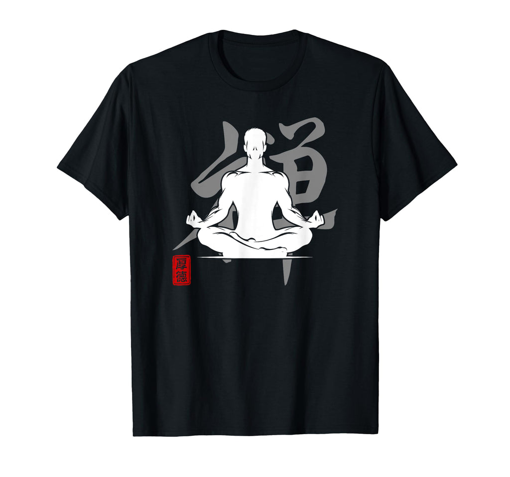 Yoga Zen Japan Kanji Art Meditation Om T-Shirt - Aesthetic Graphic Unisex - T-Shirt, Sweatshirt, Hoodie