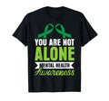 You Are Not Alone Mental Health T-Shirt - Aesthetic Graphic Men Women - T-Shirt, Sweatshirt, Hoodie