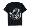 Dragon Reading Book Dragon Enthusiast T-Shirt - Trendy Graphic Men Women - T-Shirt, Sweatshirt, Hoodie