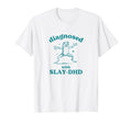 Diagnosed Slay Dhd Funny Adhd Frog T-Shirt - Novelty Apparel Men Women - T-Shirt, Sweatshirt, Hoodie