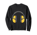 Ear Noise Hearing Protection Sweatshirt - Graphic Print Men Women - T-Shirt, Sweatshirt, Hoodie