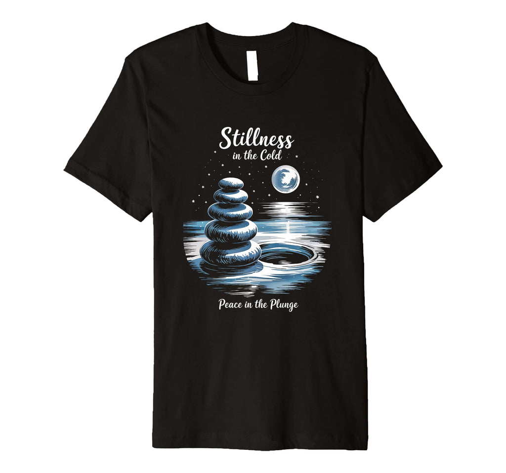 Cold Plunge Mindful Breathwork Meditation T-Shirt - Graphic Print Unisex - T-Shirt, Sweatshirt, Hoodie