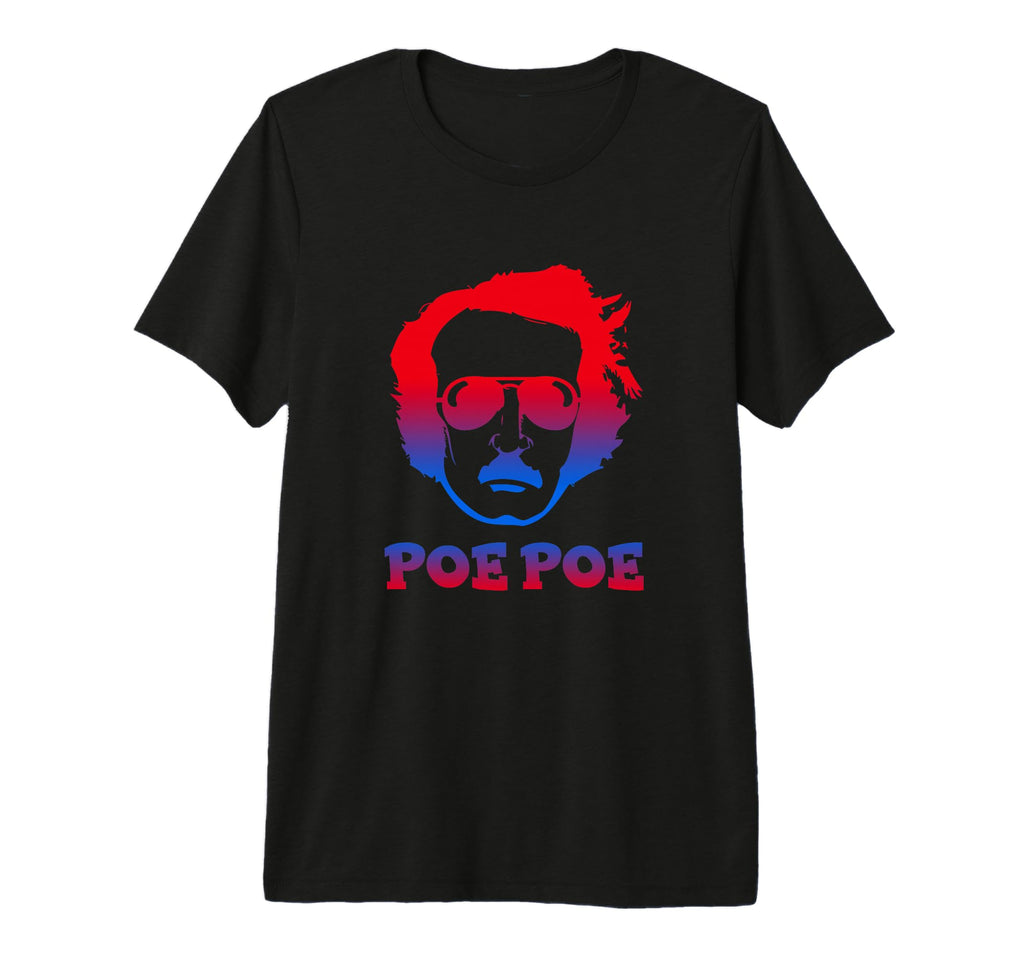 Poe Poe Edgar Allan Novel Author Book T-Shirt - Unique Graphic for Adults - T-Shirt, Sweatshirt, Hoodie