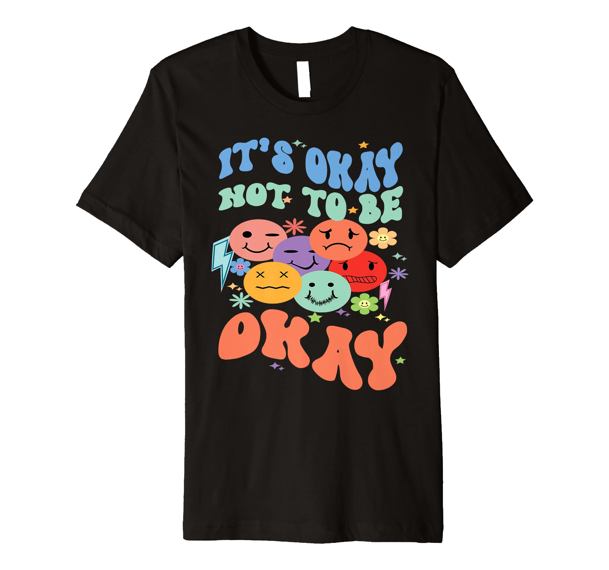 Motivational Health Groovy Feels Its T-Shirt - Aesthetic Graphic Unisex - T-Shirt, Sweatshirt, Hoodie