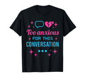 Hot Anxiety Glam Therapy Overthinking T-Shirt - Streetwear Style Men Women - T-Shirt, Sweatshirt, Hoodie