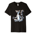 Meditation Lemur Yoga Pose Relaxing Animal T-Shirt - Novelty Apparel Unisex - T-Shirt, Sweatshirt, Hoodie
