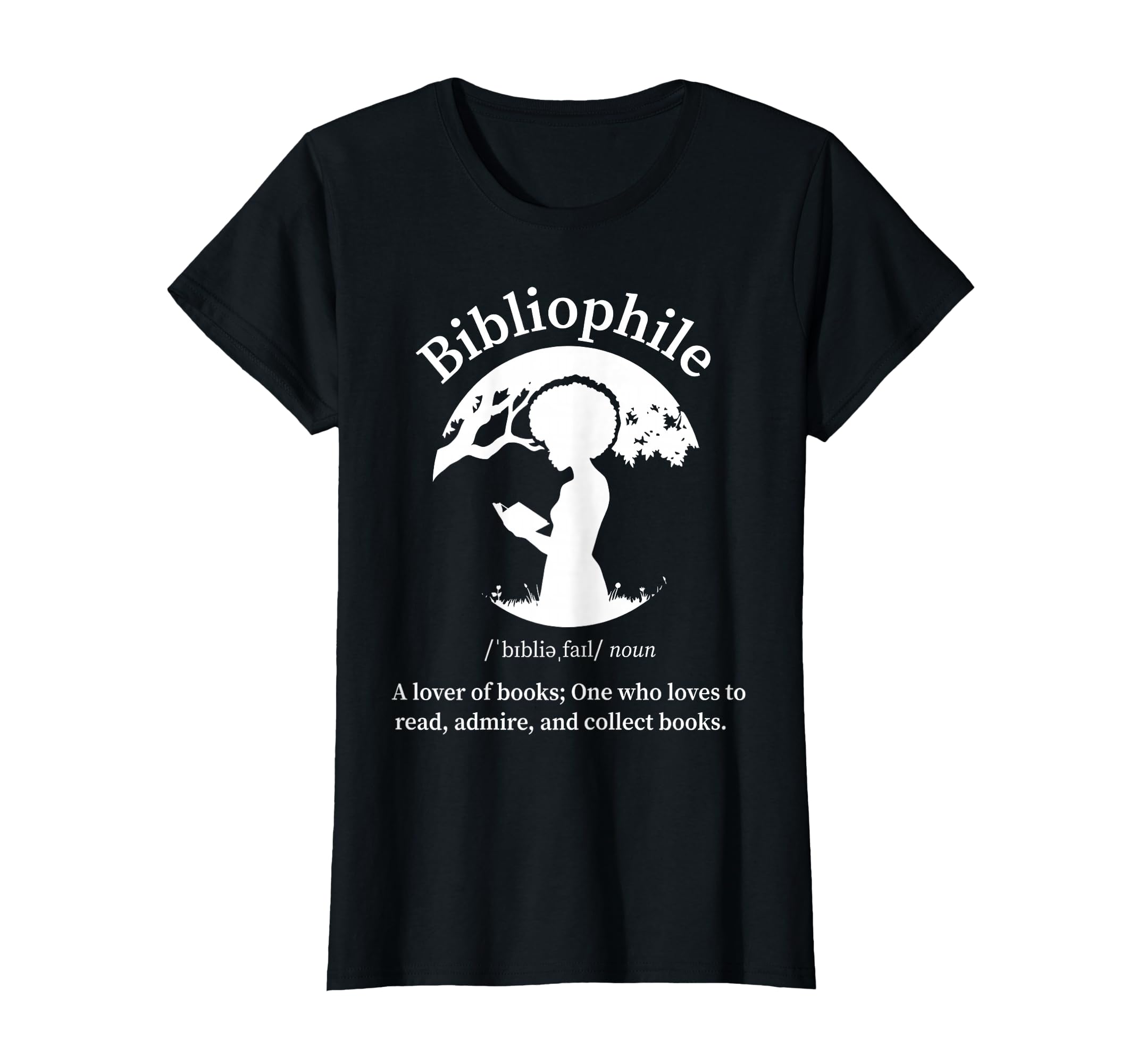 Bibliophile Definition Book Lover T-Shirt - Unique Graphic for Adults - T-Shirt, Sweatshirt, Hoodie