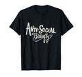 Anti Social Butterfly T-Shirt - Custom Art Print Men Women - T-Shirt, Sweatshirt, Hoodie