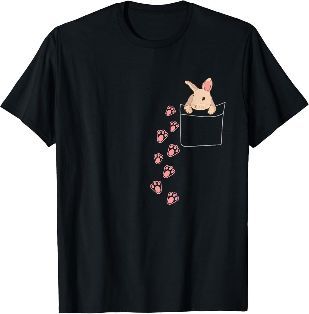 InGENIUS Easter Pocket Bunny Gifts Unisex T-shirt, Sweatshirt, Hoodie, Long Sleeve Tee - T-Shirt, Sweatshirt, Hoodie