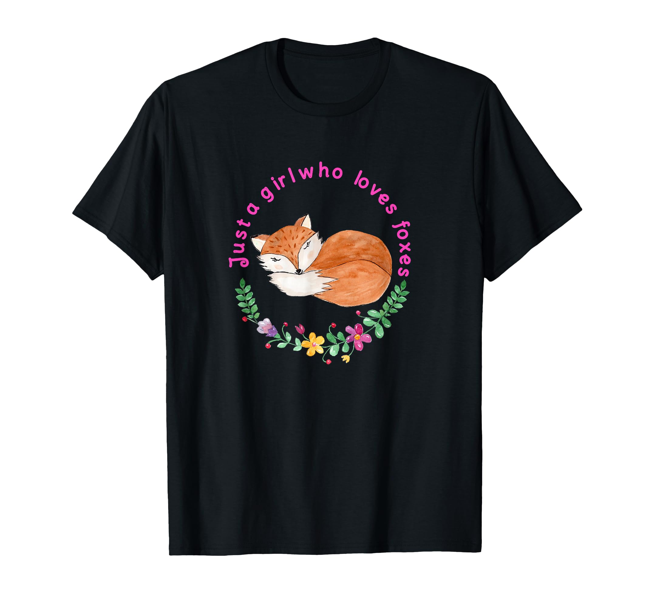 Just Who Loves Foxes T-Shirt - Aesthetic Graphic Men Women - T-Shirt, Sweatshirt, Hoodie