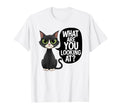 Sarcastic Angry Black Cat Antisocial T-Shirt - Custom Art Print Unisex - T-Shirt, Sweatshirt, Hoodie