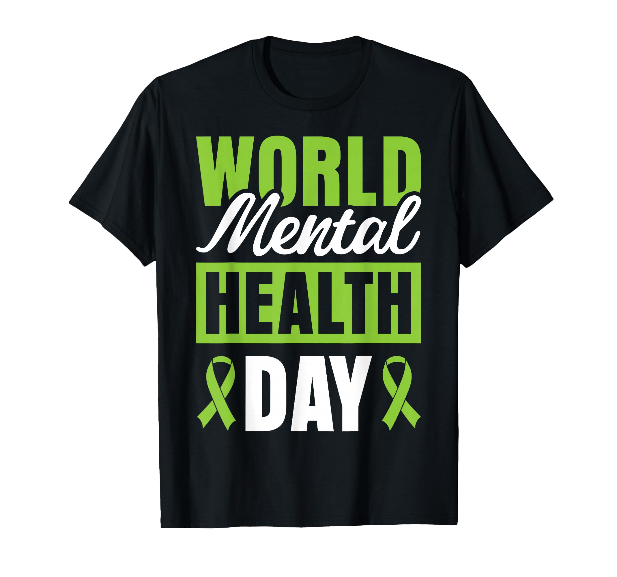 World Mental Health Day T-Shirt - Minimalist Print for Adults - T-Shirt, Sweatshirt, Hoodie