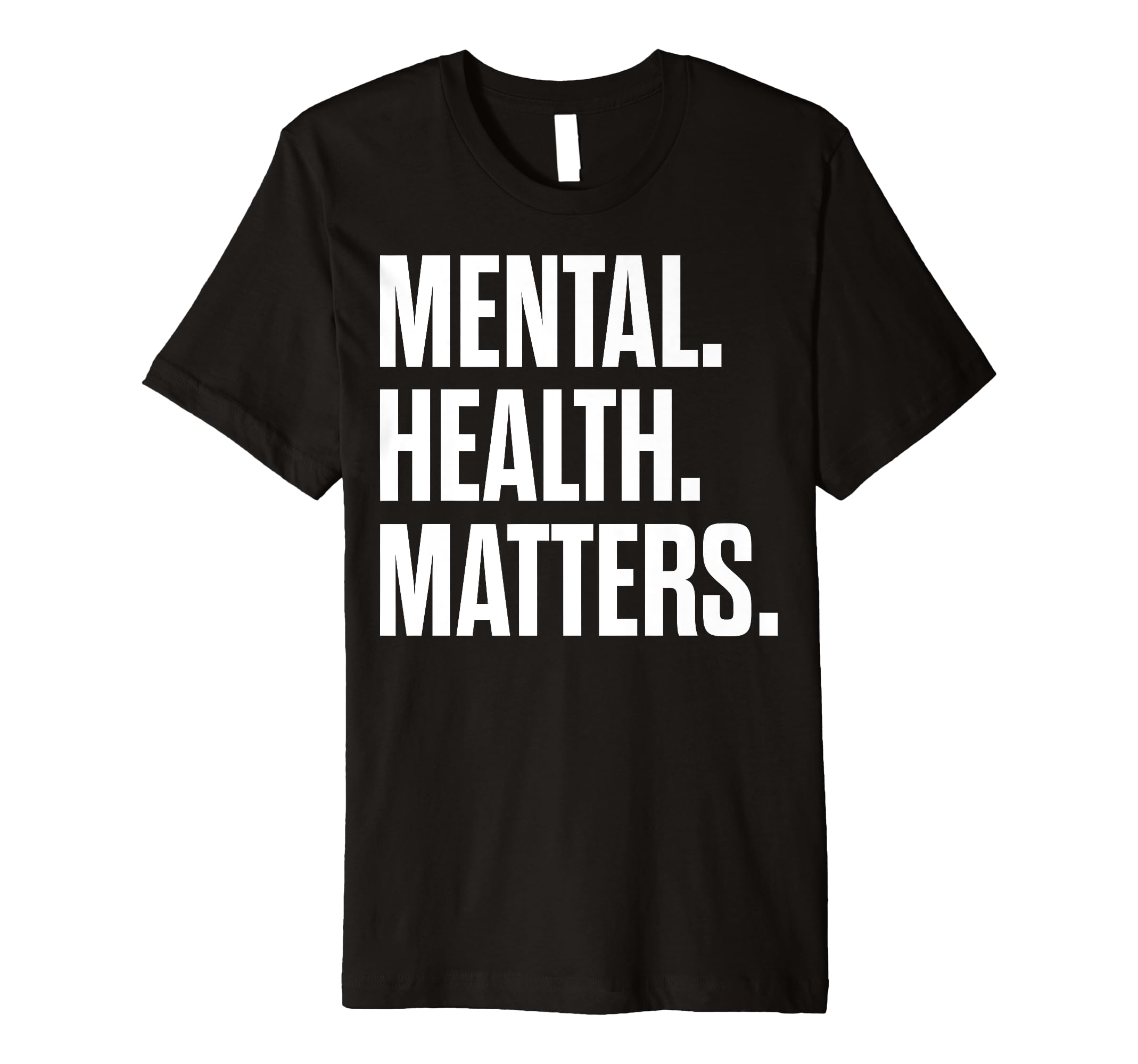 Green Ribbon Mental Health Matters Mental T-Shirt - Graphic Print Unisex - T-Shirt, Sweatshirt, Hoodie