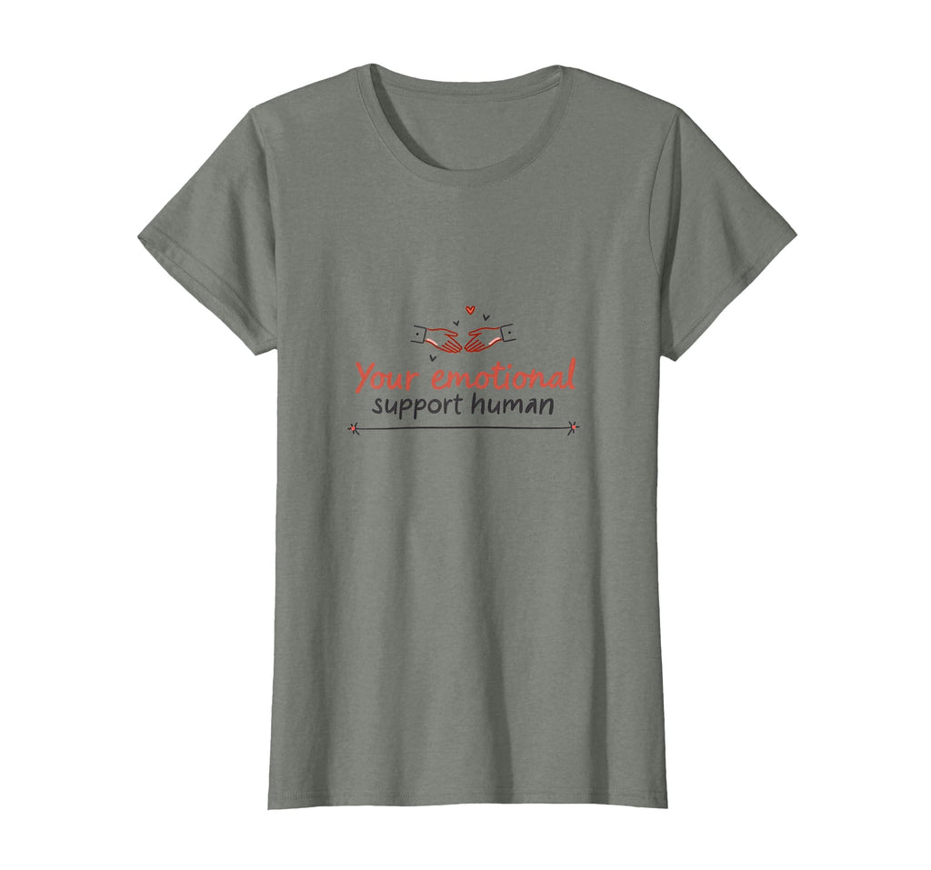 Your Emotional Support Human School T-Shirt - Graphic Print Men Women - T-Shirt, Sweatshirt, Hoodie