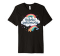 Probably Overstimulated Rainbow T-Shirt - Novelty Apparel Unisex - T-Shirt, Sweatshirt, Hoodie