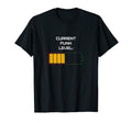 Current Funk Level Yellow Medium T-Shirt - Aesthetic Graphic Unisex - T-Shirt, Sweatshirt, Hoodie