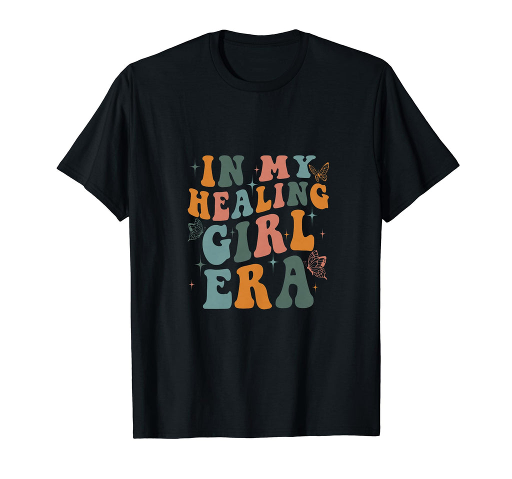 My Healing Era Groovy Mental Health T-Shirt - Novelty Apparel Men Women - T-Shirt, Sweatshirt, Hoodie