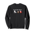 Funny Plan Today Figure Skating Sweatshirt - Trendy Graphic Men Women - T-Shirt, Sweatshirt, Hoodie